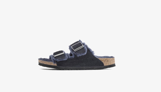 Birkenstock "Arizona Shearling" M - Midnight (Regular Fit)