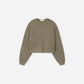 Fear of God Essentials "Heavy Waffle Crewneck 90's Sweater" W - Homestead Heather