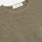 Fear of God Essentials "Heavy Waffle Crewneck 90's Sweater" W - Homestead Heather