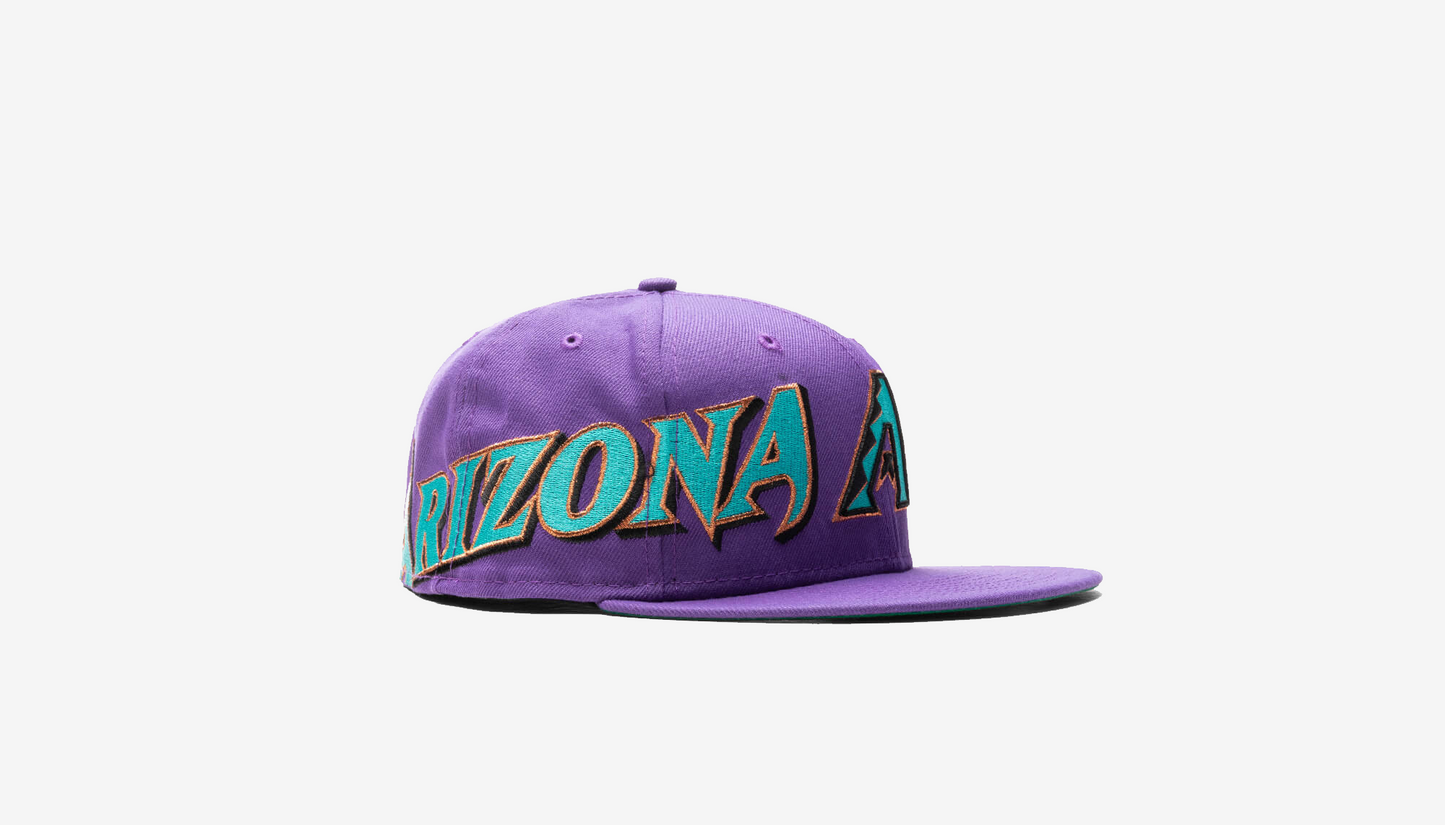 Purple diamondbacks hat sales