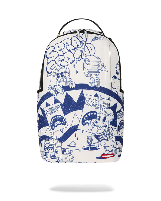 Sprayground "Money Crew Cash And Chaos" Backpack - Multi-Color