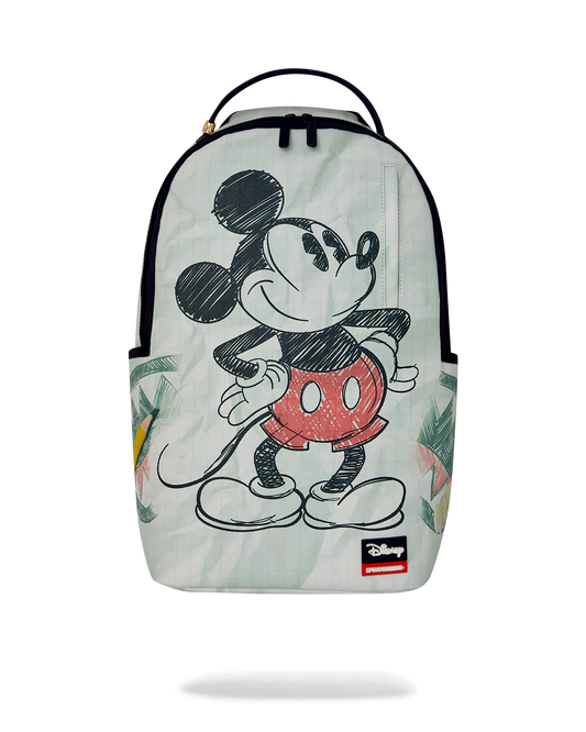 Sprayground "Disney Mickey Sketch" Backpack - White