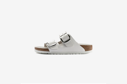 Birkenstock "Arizona Big Buckle (Regular Fit)" W - White