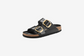 Birkenstock "Arizona Big Buckle (Narrow Fit)" W - High Shine Black