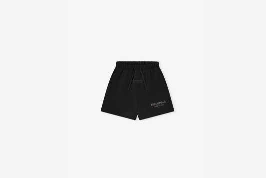 Fear of God Essentials "Fleece Soccer Short" K - Jet Black