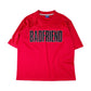 Badfriend "Big Logo Football Jersey" M - Red