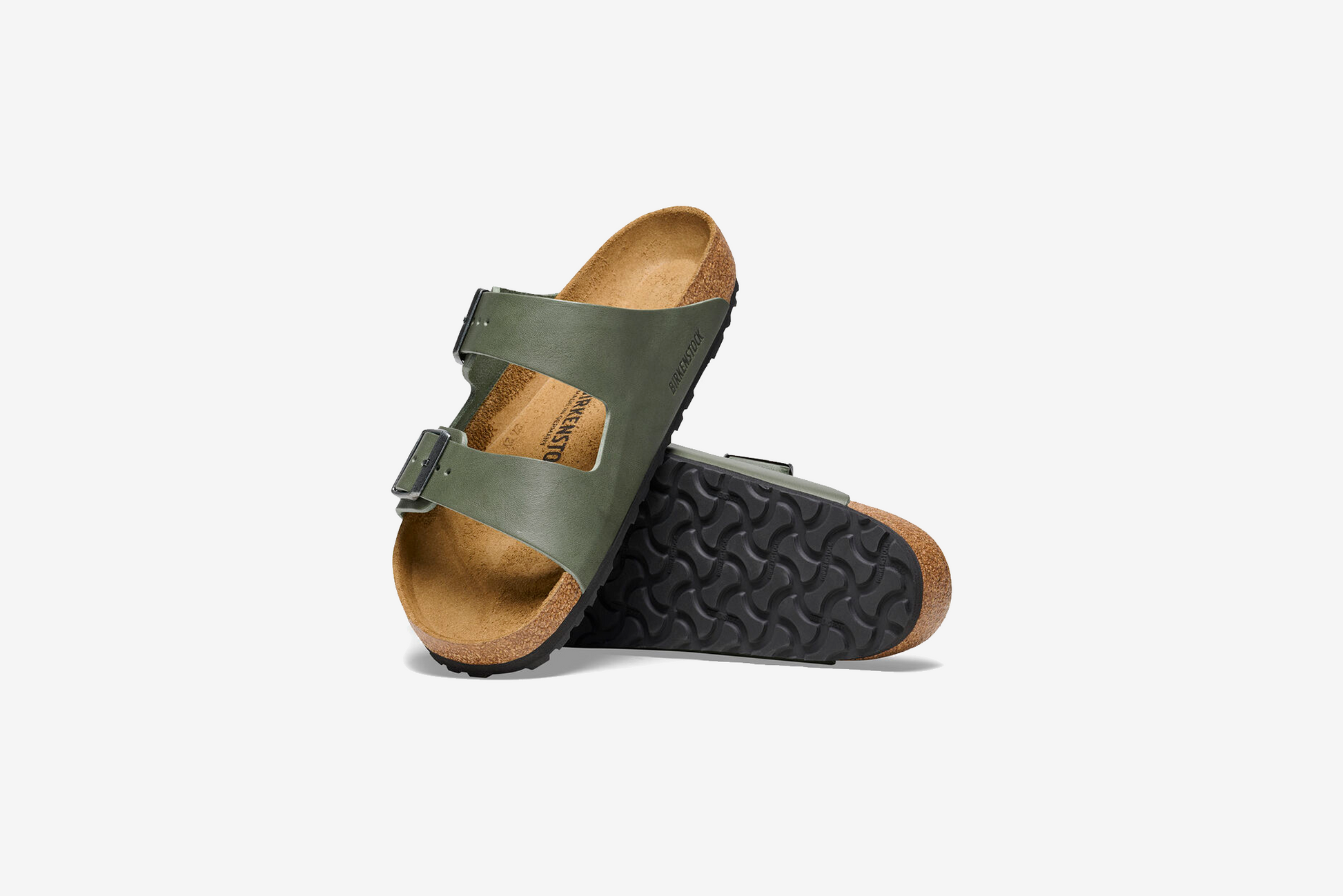 Forekomme varm to Birkenstock "Arizona BS" M - Vintage Wood Thyme – Manor.