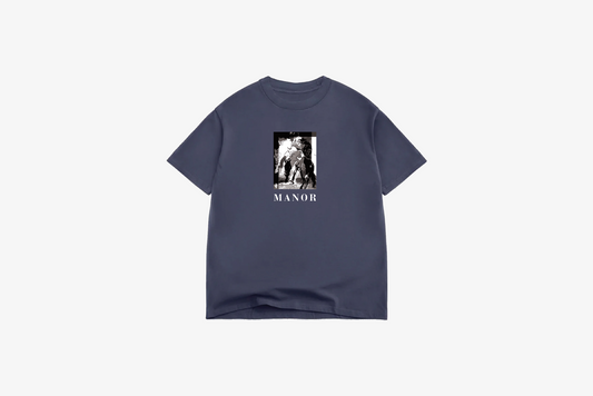 Manor "Cowboy" T-Shirt M - Navy