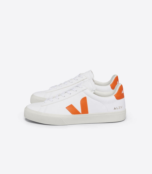 Veja "Campo Chromefree Leather" W - Extra White / Fury