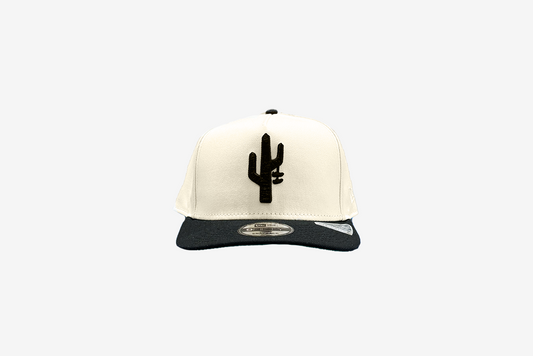 Manor x New Era "Hangtime" 9FIFTY A-Frame Snapback - Black / Cream