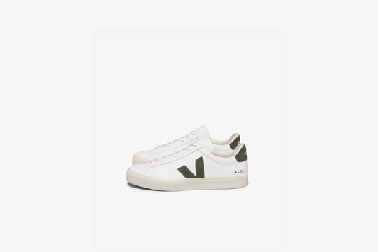 Veja "Campo ChromeFree Leather" W - Extra White / Kaki