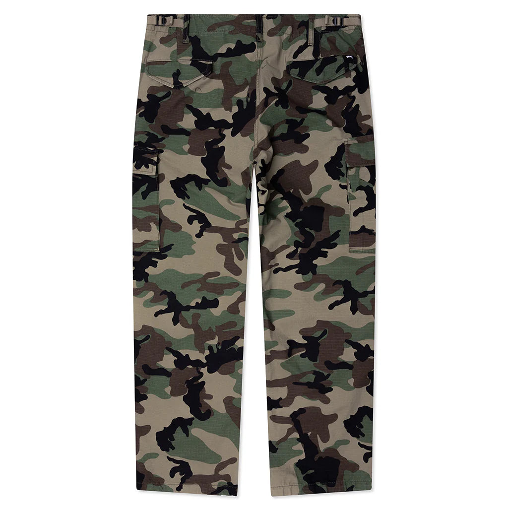 Stussy "Cargo Pant Ripstop" M - Woodland Camo