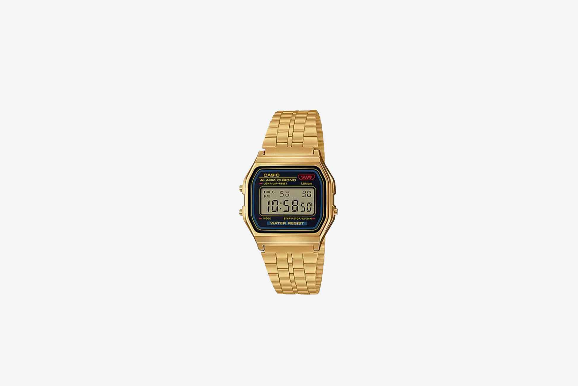Casio A159WGEA 1VT Watch Gold Manor