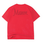 Manor "Classic Embroidered T-Shirt" Mens - Cherry / Cherry