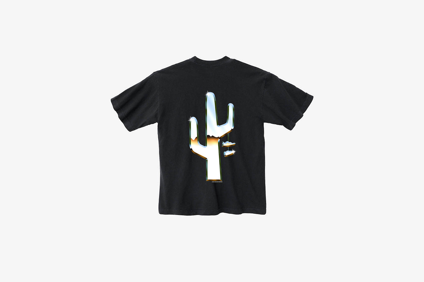Manor "Chrome Hang Time Junior" T-Shirt K - Black / Chrome