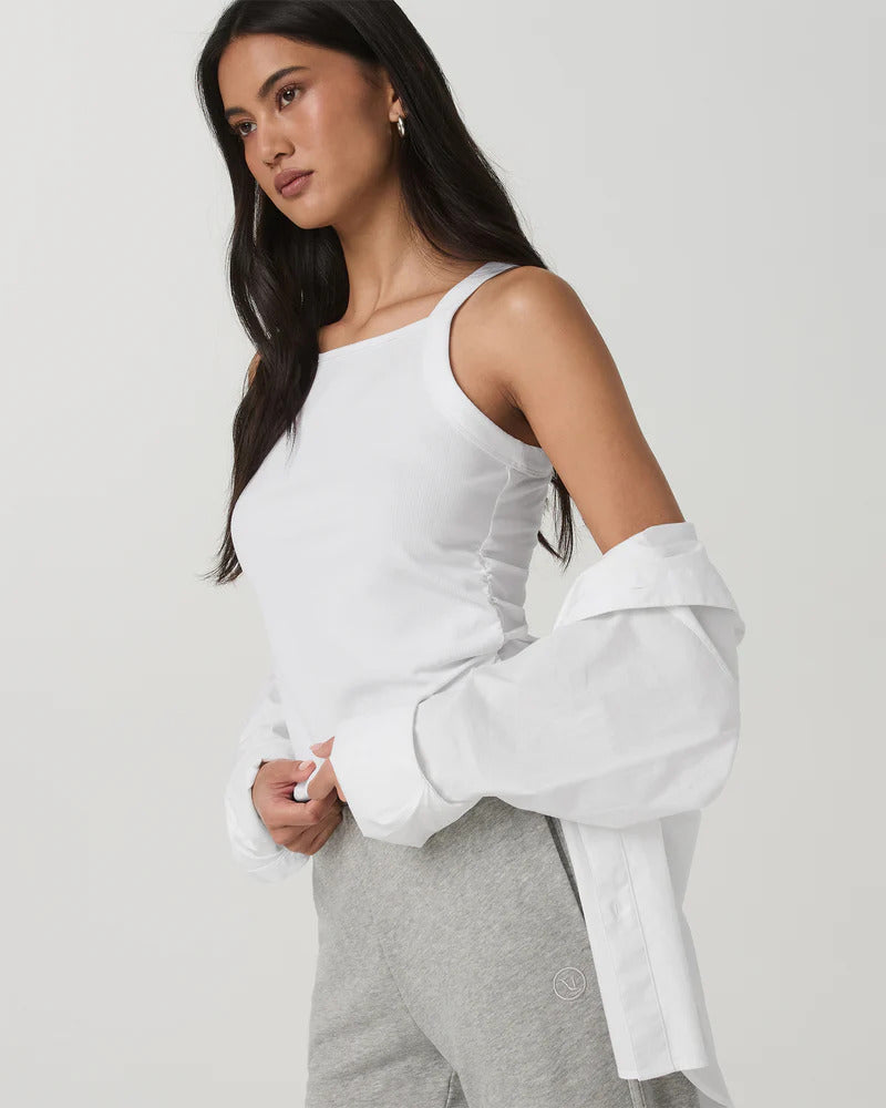 Vuori "Pose Cooper Tank" Womens - White