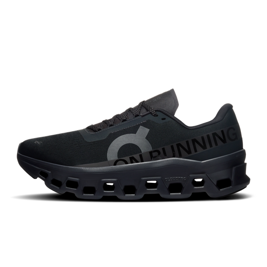 On "Cloudmonster 1" Mens - Black / Black