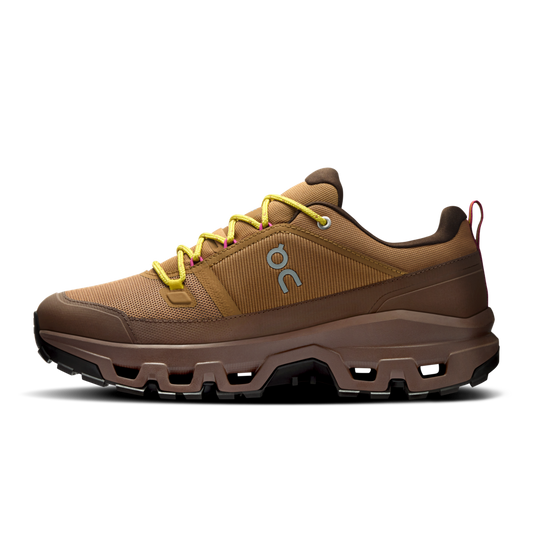 On "Cloudrock Low WP SHF" Mens - Sphninx / Chestnut