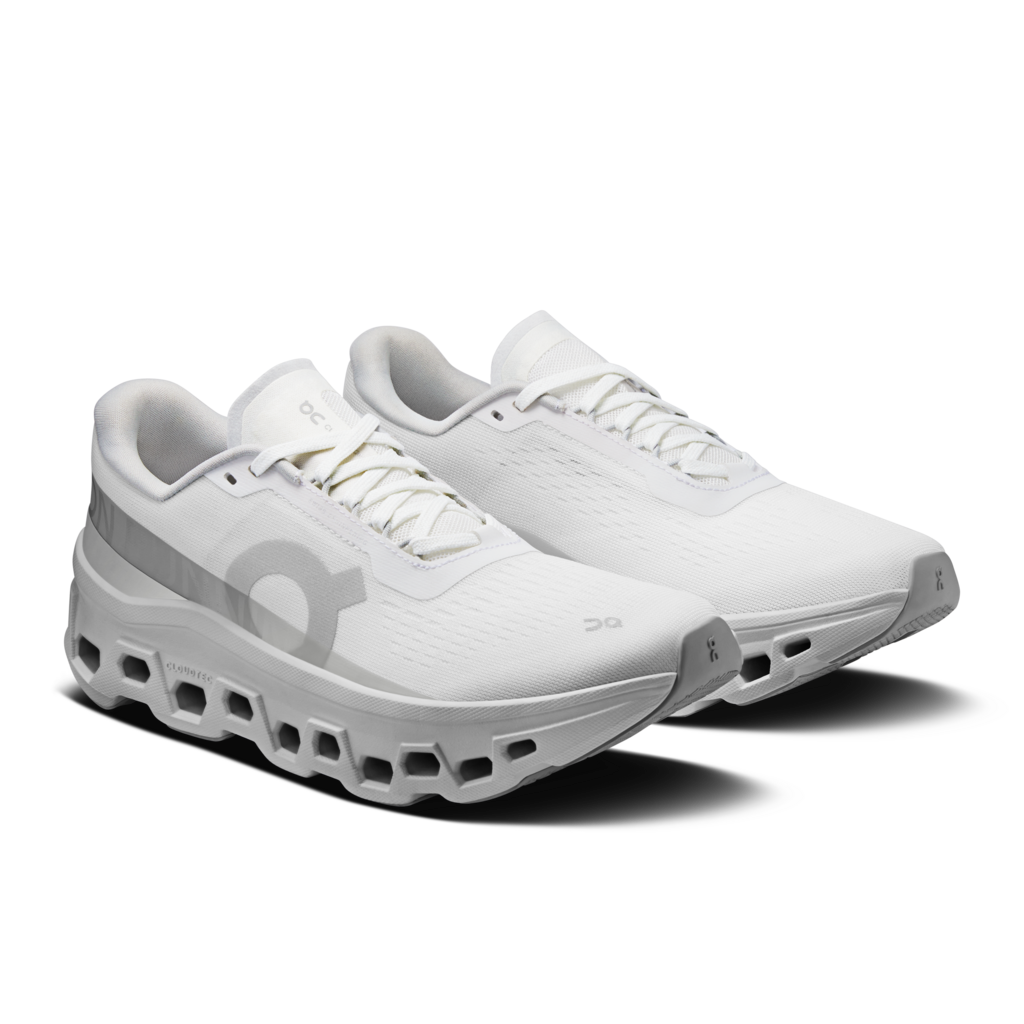 On "Cloudmonster 1" Womens - White / White