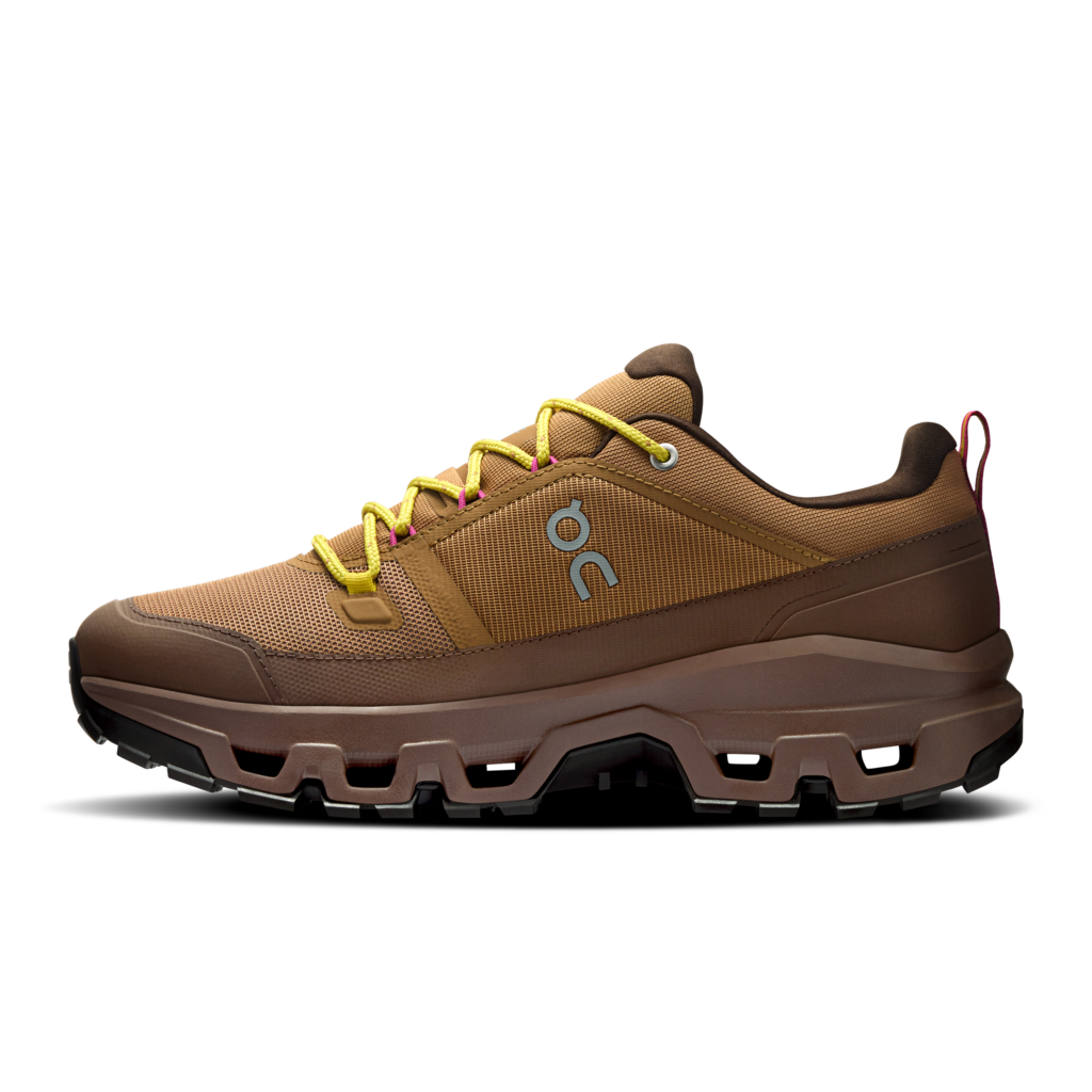 On "Cloudrock Low WP SHF" Womens - Sphninx / Chestnut