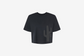 Manor "TradeMark Crop" T-Shirt W - Black / Black
