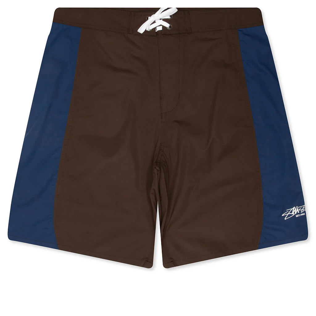 Stussy "Curved Panel Board Short" Mens - Brown