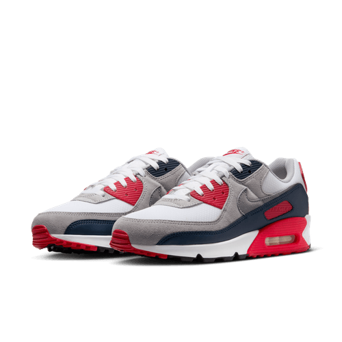 Nike "Air Max 90" M - White / Cool Grey / University Red