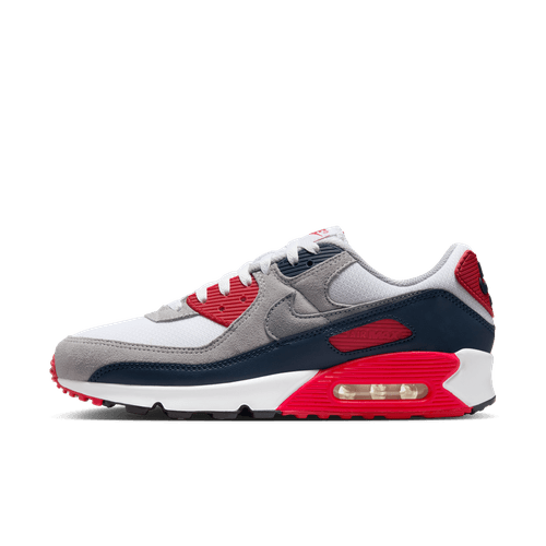 Nike "Air Max 90" M - White / Cool Grey / University Red