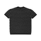 Metalwood Studio "Crossline Knit Polo" M - Black