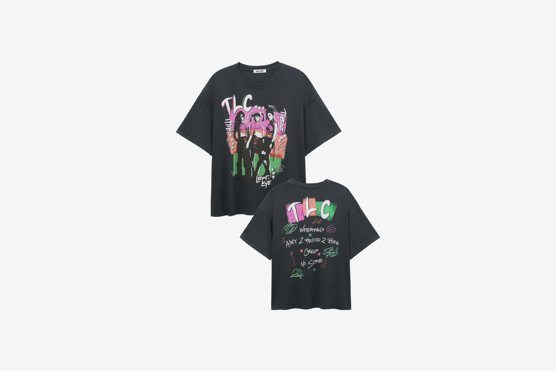 DayDreamer TLC Singles OS T-Shirt W - Vintage Black – Manor.