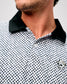 Devereux Golf "Labyrinth Polo" Mens - White / Black