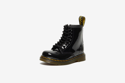 Dr. Martens "1460 T Patent Leather Lace up Boots" TD - Black
