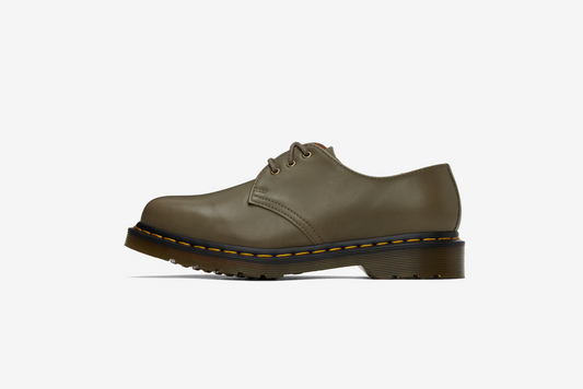 Dr. Martens "1461 Carrara Leather Oxfords" M - Olive Green