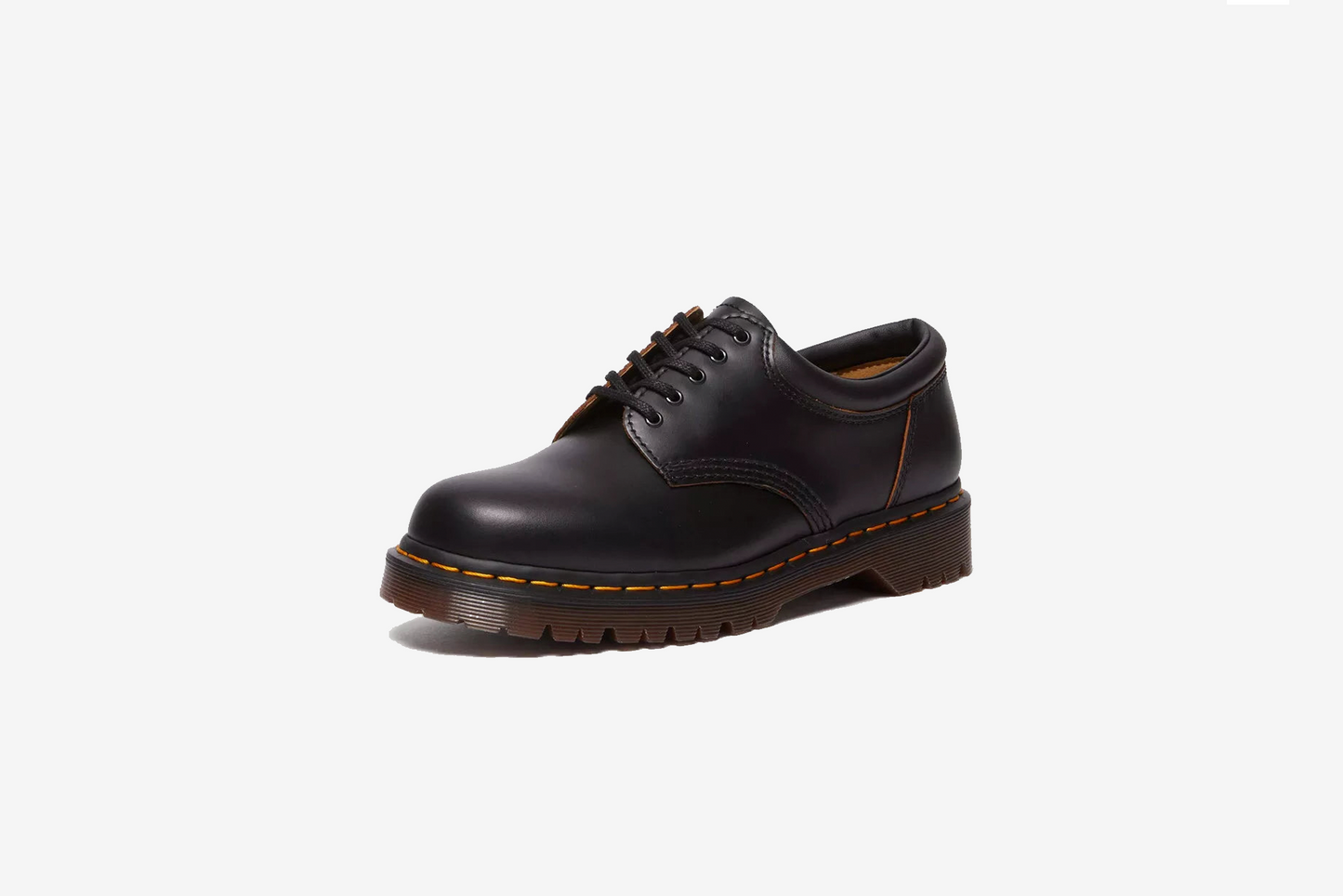 Dr. Martens "8053 Vintage Smooth Leather Oxford Shoes" M - Black Vintage Smooth