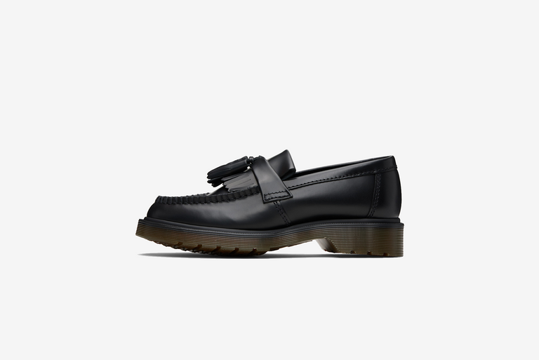 Dr. Martens Black Adrian Loafers