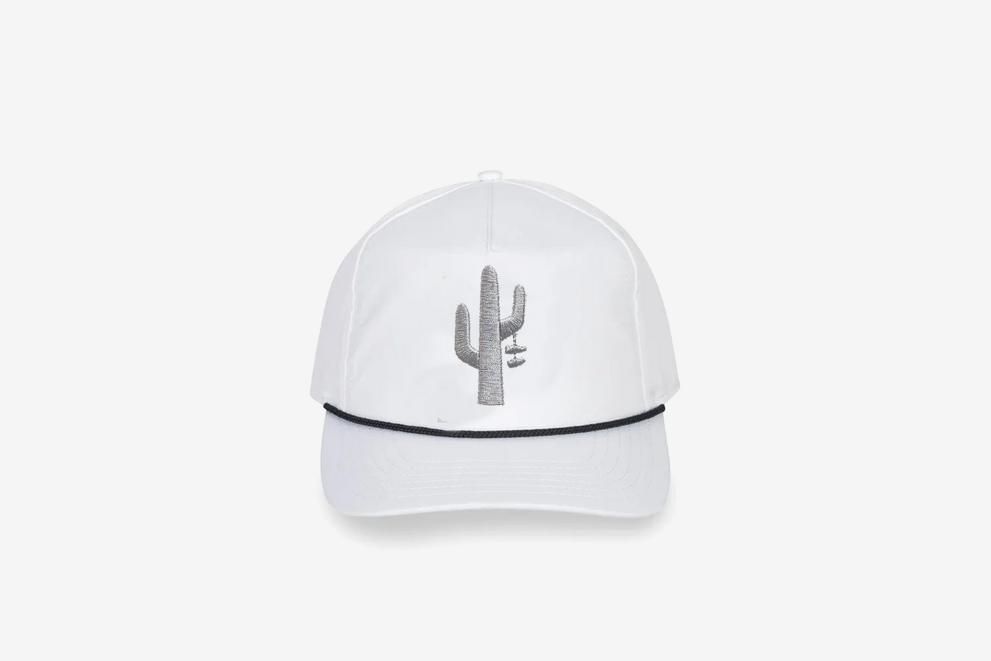 Manor x Eastside Golf "Hang Time" Vintage Rope Snapback - Bright White