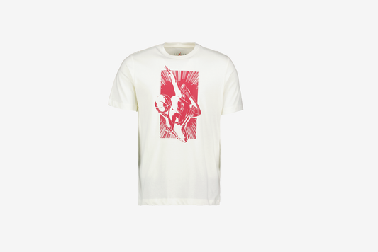 Jordan "Graphic Shirt" M - White / Red
