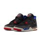 Air Jordan "4 Retro" M - Black / Fire Red / Deep Royal Blue