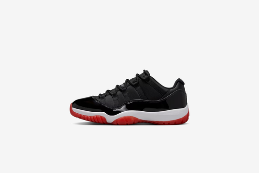 Air Jordan "11 Retro Low" M - Black / Varsity Red / White