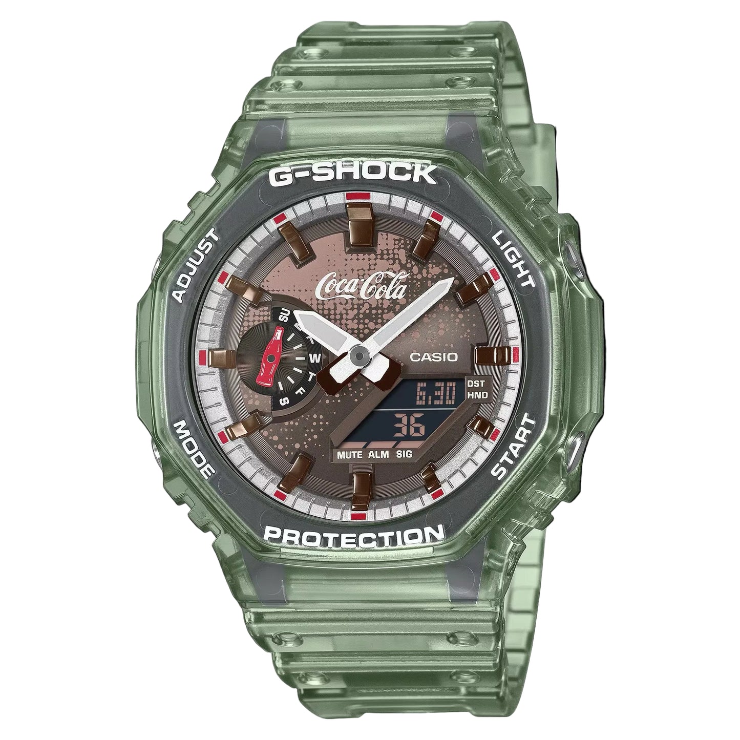 Casio "G-Shock GA-2100-CC " Watch - Clear (Coca-Cola Collaboration)