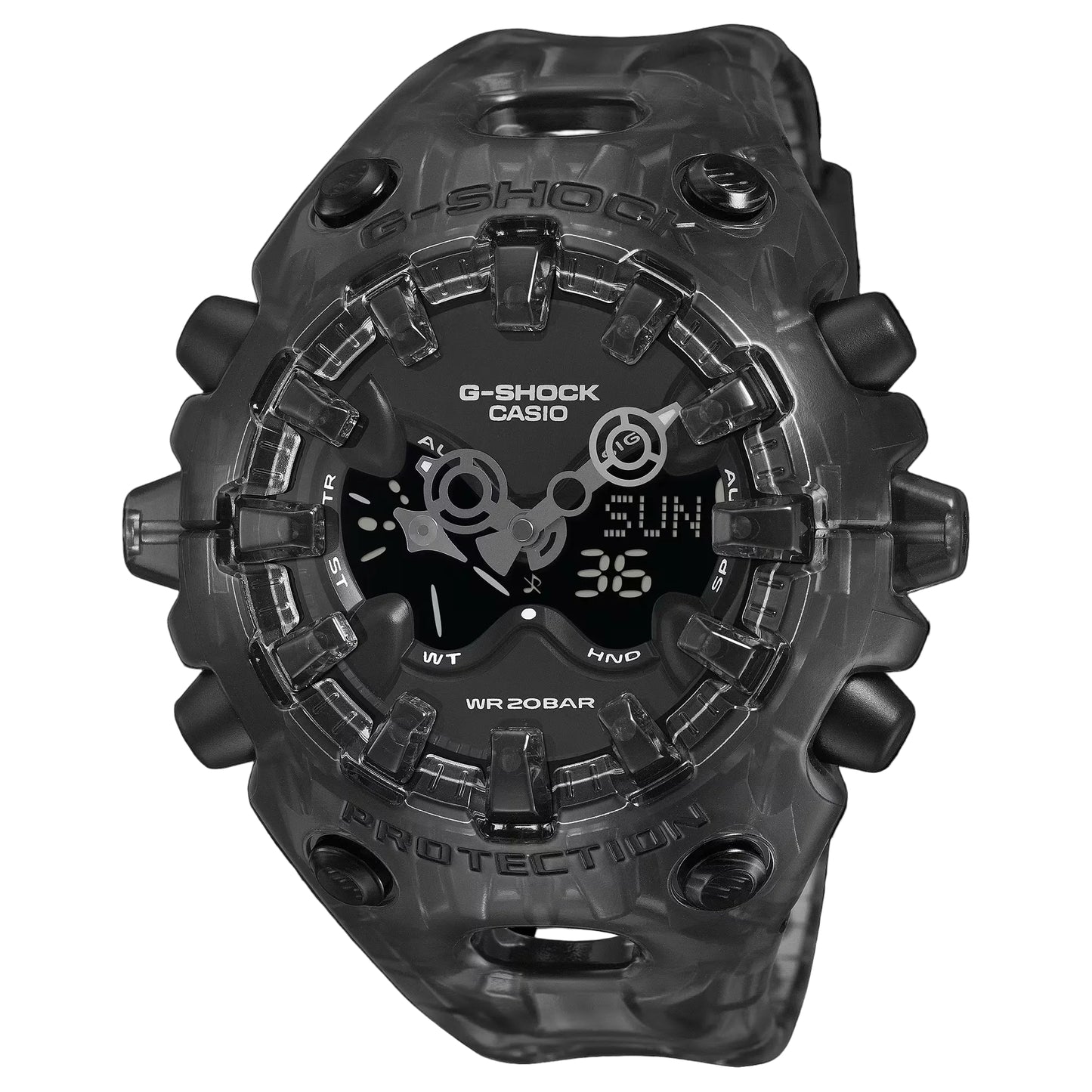Casio "G-Shock GAV01SKE-8A" Watch - Translucent Black