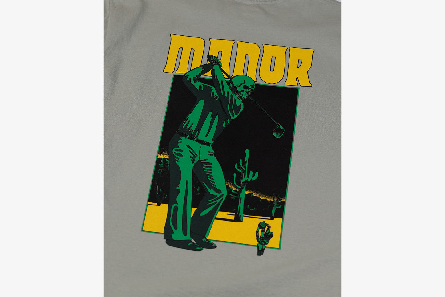 Manor "Ghost Golfer T-Shirt" M - Sage