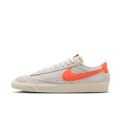 Nike "Blazer Low '77 PRM" M - Summit White / Safety Orange