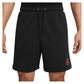 Nike "Dri-FIT Fleece Tennis Shorts" Mens - Black