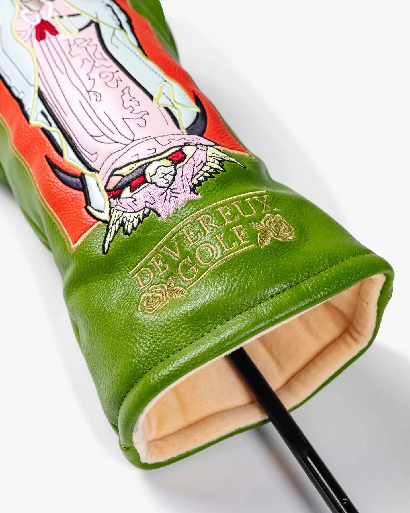 Devereux "Our Lady of Guadalupe Fitted Driver Cover" - Green