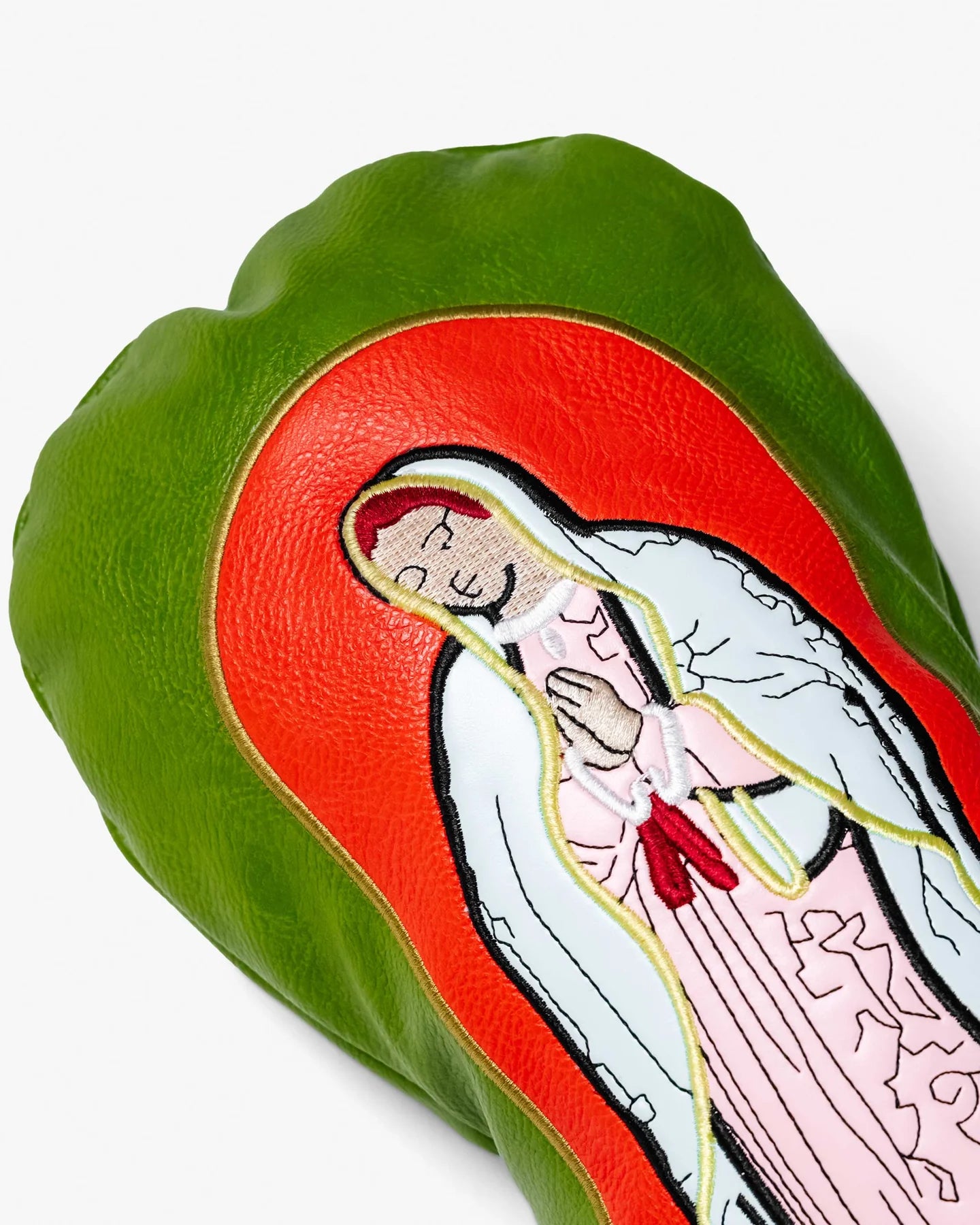 Devereux "Our Lady of Guadalupe Fitted Driver Cover" - Green