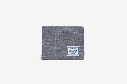 Herschel "Roy Wallet" - Raven Crosshatch