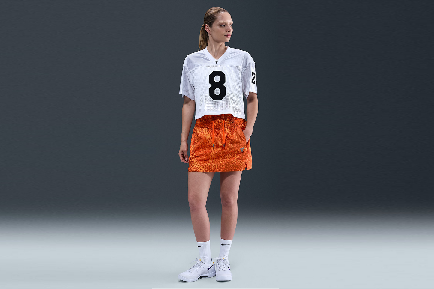 Nike "Kobe Woven Skirt" W - Safety Orange/ Reflective Silver