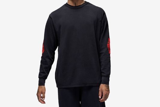 Jordan "Rare Air L/S" M - Black / Red
