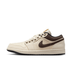Air Jordan "1 Low PRM" M - Pale Ivory / Baroque Brown